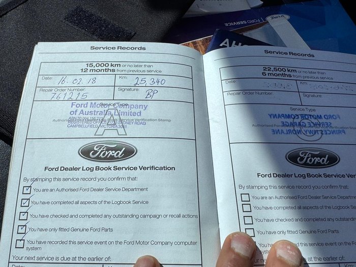 2017 Ford Everest Titanium UA 4X4 Dual Range Jet Black