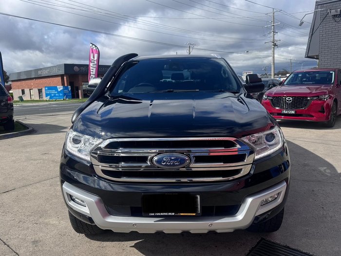 2017 Ford Everest Titanium UA 4X4 Dual Range Jet Black