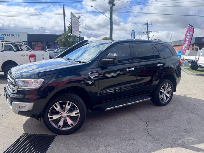 2017 Ford Everest Titanium UA 4X4 Dual Range Jet Black
