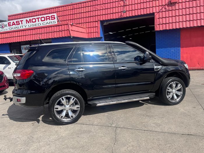 2017 Ford Everest Titanium UA 4X4 Dual Range Jet Black