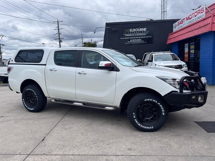 2017 Mazda BT-50 GT UR 4X4 Dual Range Cool White