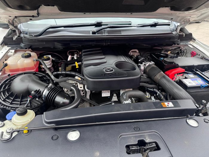 2017 Mazda BT-50 GT UR 4X4 Dual Range Cool White