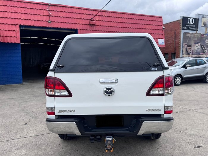 2017 Mazda BT-50 GT UR 4X4 Dual Range Cool White