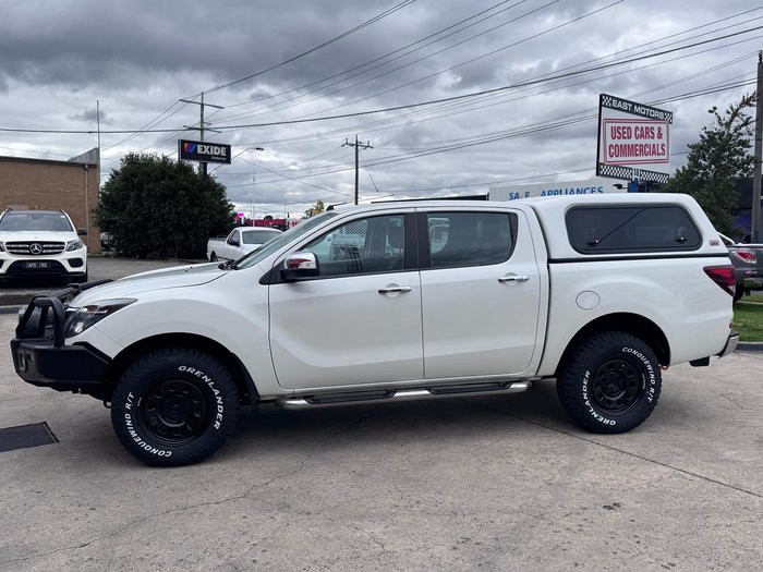 2017 Mazda BT-50 GT UR 4X4 Dual Range Cool White