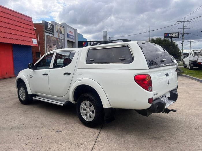 2011 Mitsubishi Triton GL-R MN MY11 4X4 Dual Range White