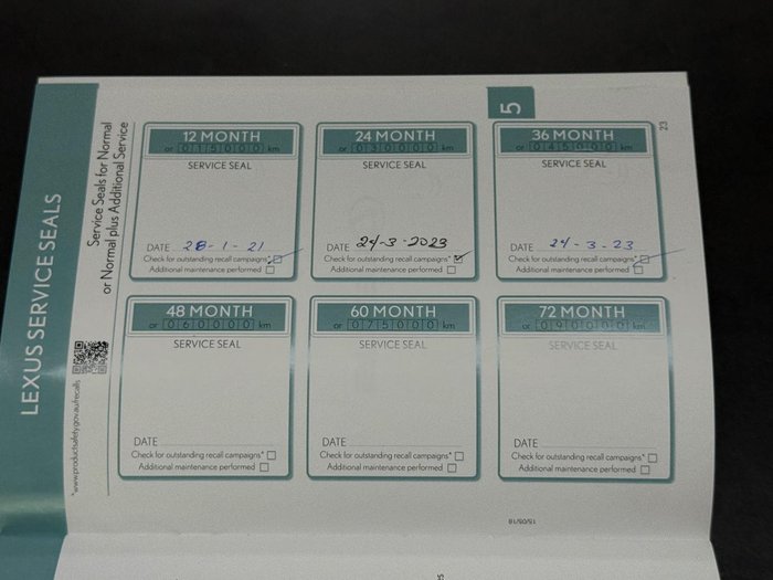 2019 Lexus CT 200h Luxury ZWA10R Titanium