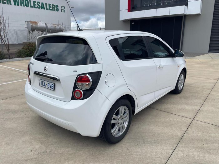 2014 Holden Barina CD TM MY14 Summit White