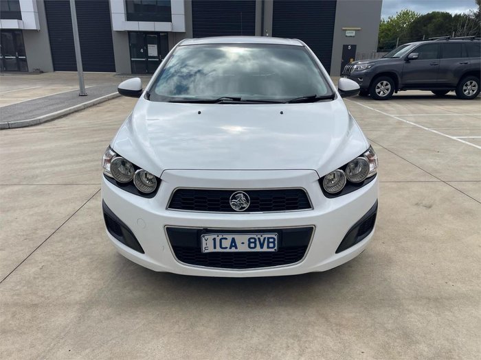 2014 Holden Barina CD TM MY14 Summit White