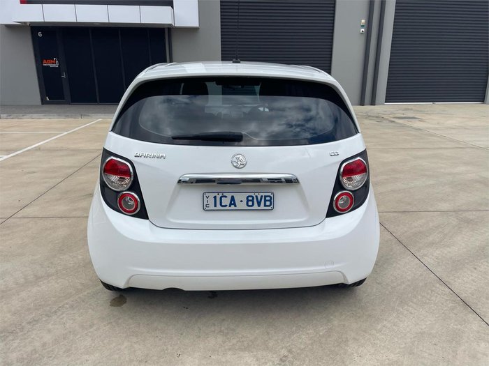 2014 Holden Barina CD TM MY14 Summit White