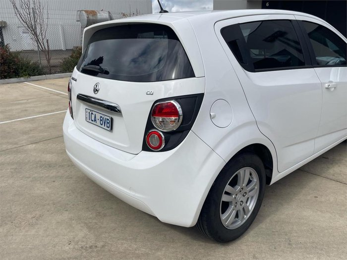 2014 Holden Barina CD TM MY14 Summit White