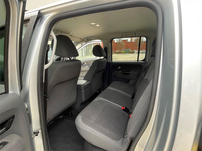 2013 Volkswagen Amarok TDI420 Highline 2H MY13 4X4 Constant Reflex Silver