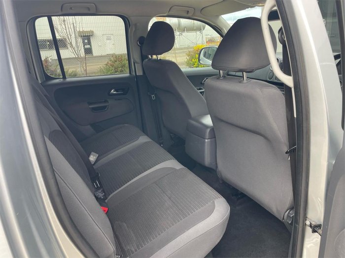 2013 Volkswagen Amarok TDI420 Highline 2H MY13 4X4 Constant Reflex Silver