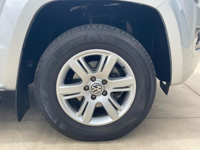 2013 Volkswagen Amarok TDI420 Highline 2H MY13 4X4 Constant Reflex Silver