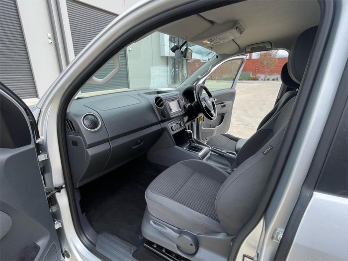 2013 Volkswagen Amarok TDI420 Highline 2H MY13 4X4 Constant Reflex Silver