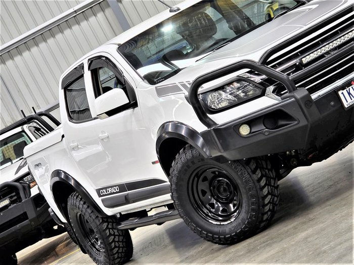 2017 Holden Colorado LS RG MY17 4X4 Dual Range Summit White