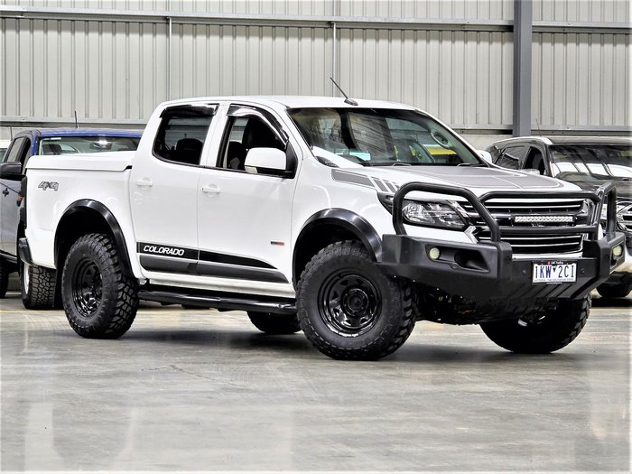 2017 Holden Colorado LS RG MY17 4X4 Dual Range Summit White