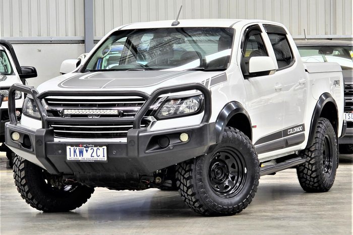 2017 Holden Colorado LS RG MY17 4X4 Dual Range Summit White
