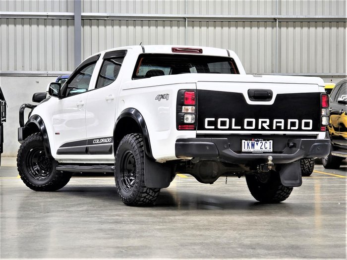 2017 Holden Colorado LS RG MY17 4X4 Dual Range Summit White