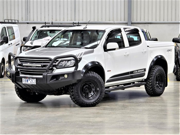 2017 Holden Colorado LS RG MY17 4X4 Dual Range Summit White