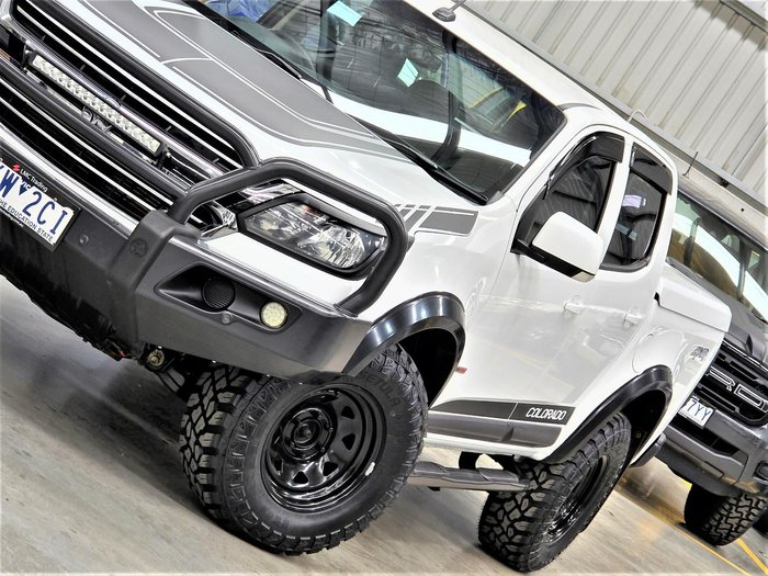 2017 Holden Colorado LS RG MY17 4X4 Dual Range Summit White