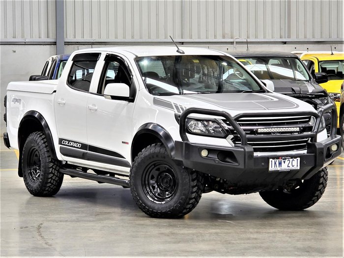 2017 Holden Colorado LS RG MY17 4X4 Dual Range Summit White