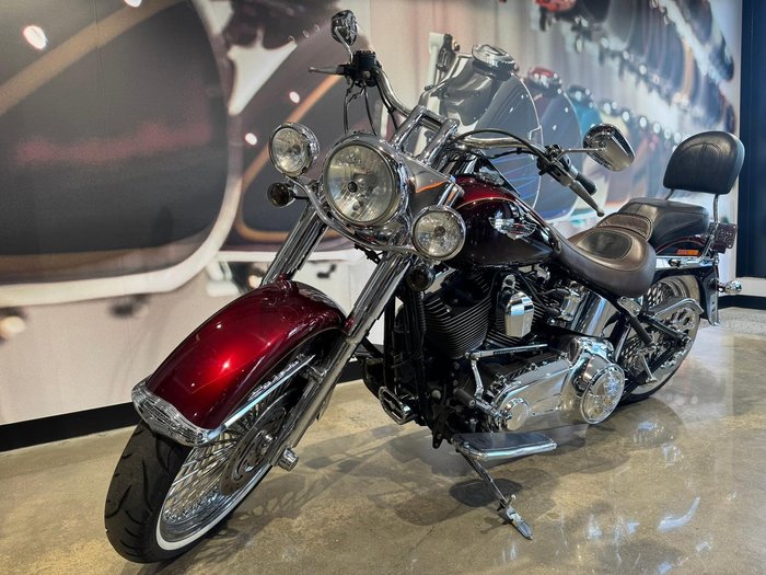 2014 Harley-Davidson Softail Deluxe 1690 (FLSTN) Softail Red