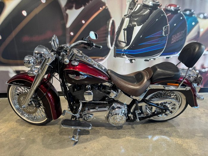 2014 Harley-Davidson Softail Deluxe 1690 (FLSTN) Softail Red