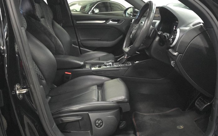 2019 Audi S3 8V MY20 Four Wheel Drive Brilliant Black