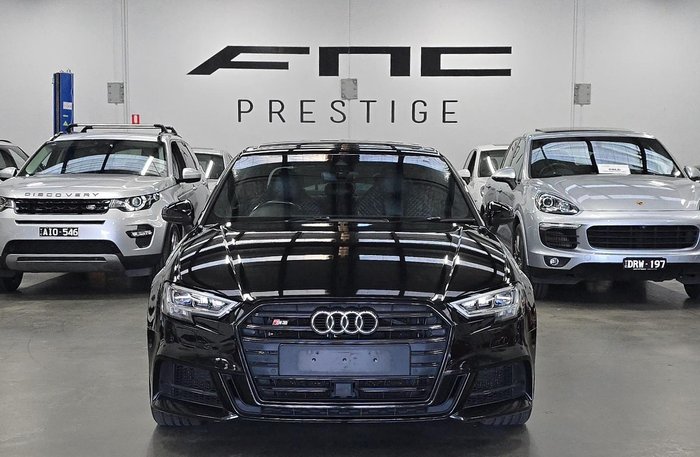 2019 Audi S3 8V MY20 Four Wheel Drive Brilliant Black