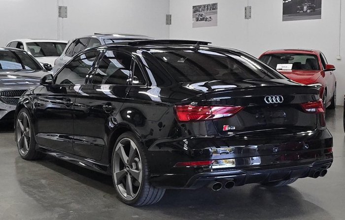 2019 Audi S3 8V MY20 Four Wheel Drive Brilliant Black