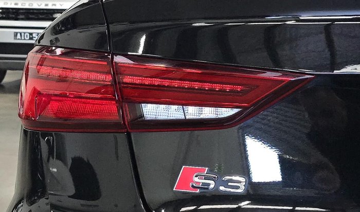 2019 Audi S3 8V MY20 Four Wheel Drive Brilliant Black