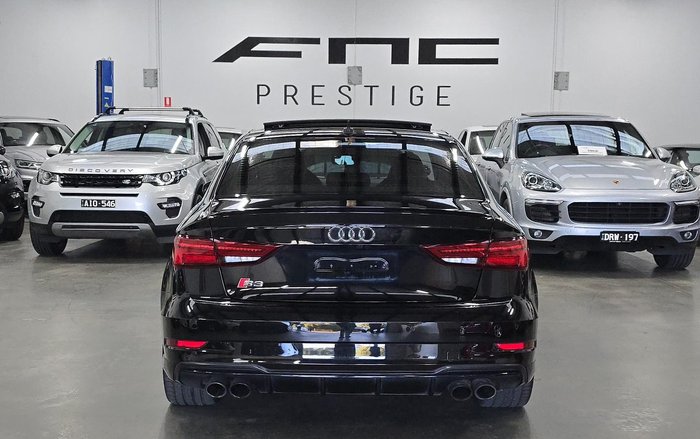 2019 Audi S3 8V MY20 Four Wheel Drive Brilliant Black