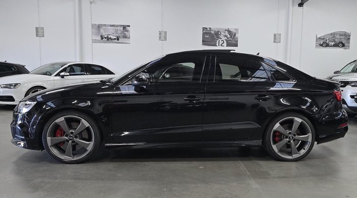 2019 Audi S3 8V MY20 Four Wheel Drive Brilliant Black