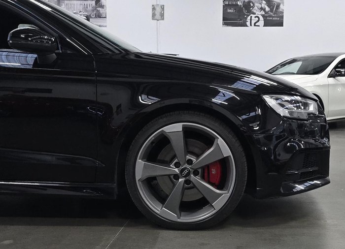 2019 Audi S3 8V MY20 Four Wheel Drive Brilliant Black