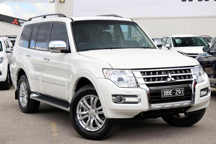 2018 Mitsubishi Pajero Exceed NX MY19 4X4 Dual Range White
