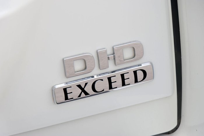 2018 Mitsubishi Pajero Exceed NX MY19 4X4 Dual Range White