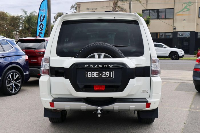 2018 Mitsubishi Pajero Exceed NX MY19 4X4 Dual Range White