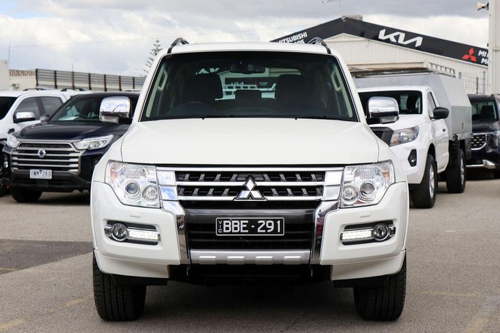 2018 Mitsubishi Pajero Exceed NX MY19 4X4 Dual Range White