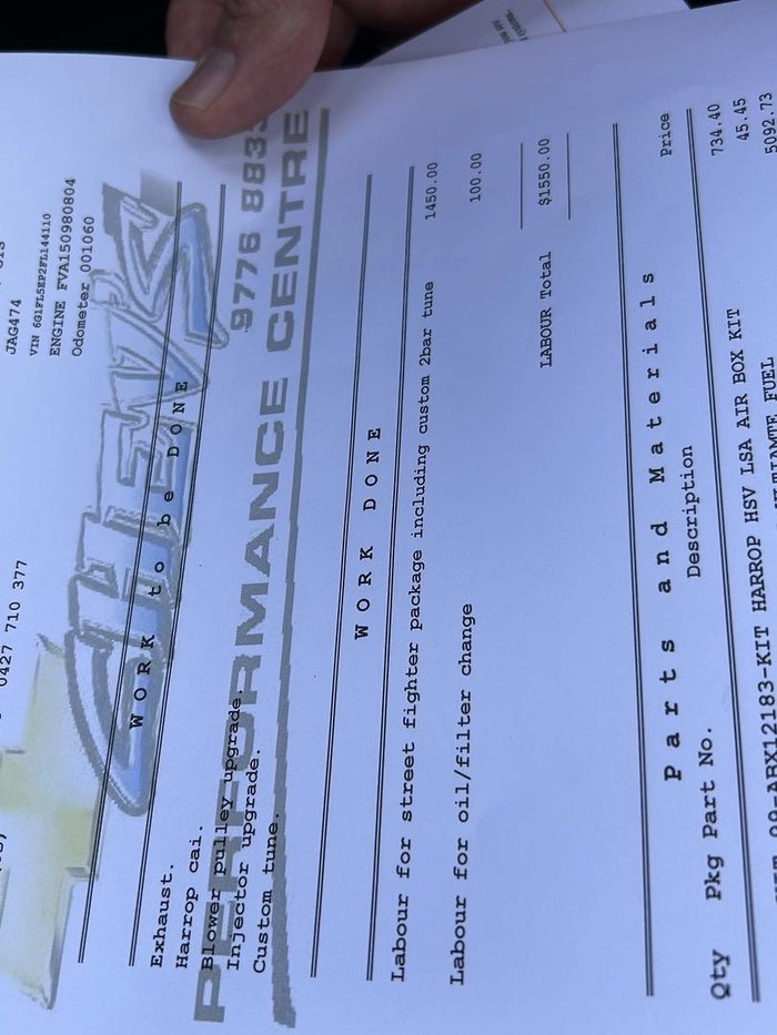 2015 Holden Special Vehicles GTS