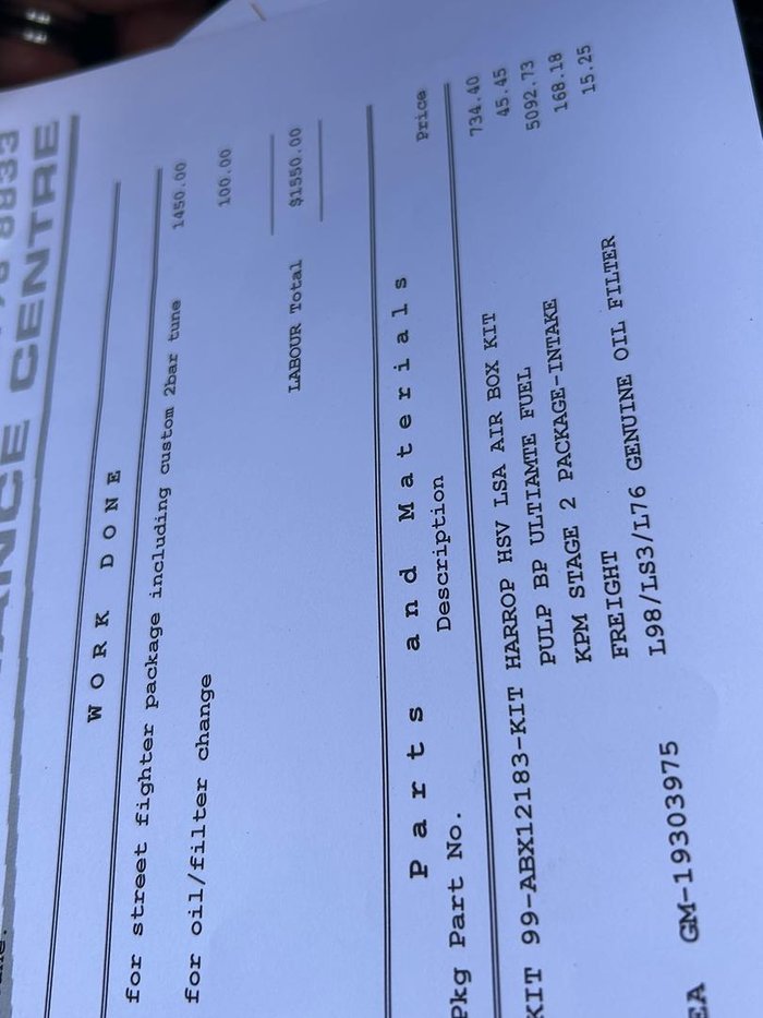 2015 Holden Special Vehicles GTS GEN-F MY15