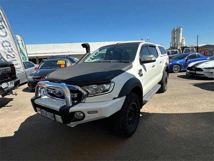 2016 Ford Ranger XLT PX MkII 4X4 Dual Range Cool White