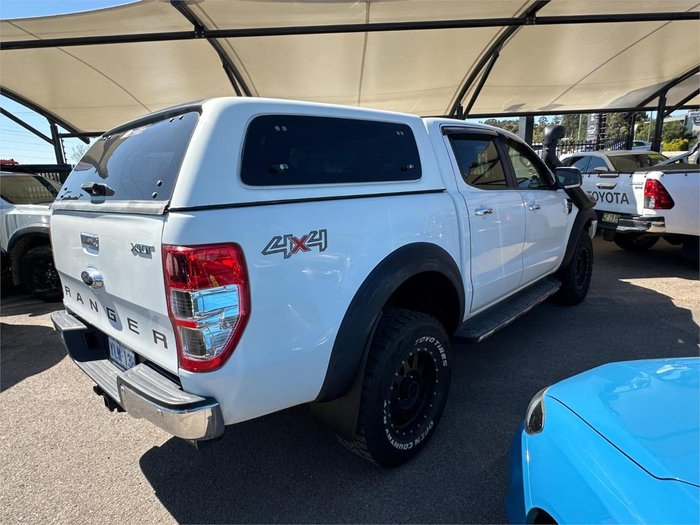 2016 Ford Ranger XLT PX MkII 4X4 Dual Range Cool White