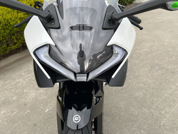 2025 CFMOTO 2025 CF Moto 650CC 675SR-R ABS NEBULA WHITE