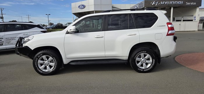 2017 Toyota Landcruiser Prado GXL GDJ150R 4X4 Dual Range Glacier White