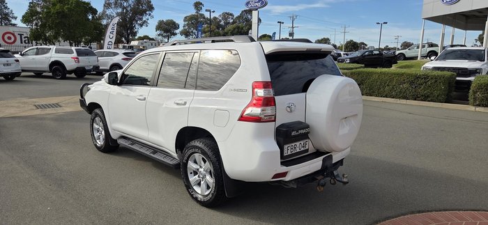 2017 Toyota Landcruiser Prado GXL GDJ150R 4X4 Dual Range Glacier White