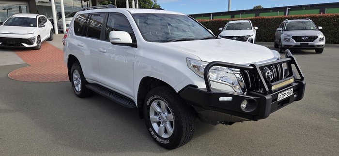 2017 Toyota Landcruiser Prado GXL GDJ150R 4X4 Dual Range Glacier White