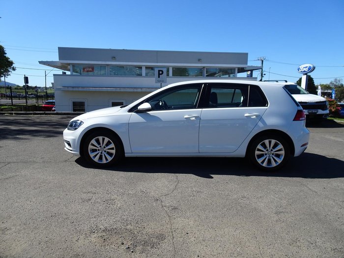 2017 Volkswagen Golf 110TSI 7.5 MY18 Pure White