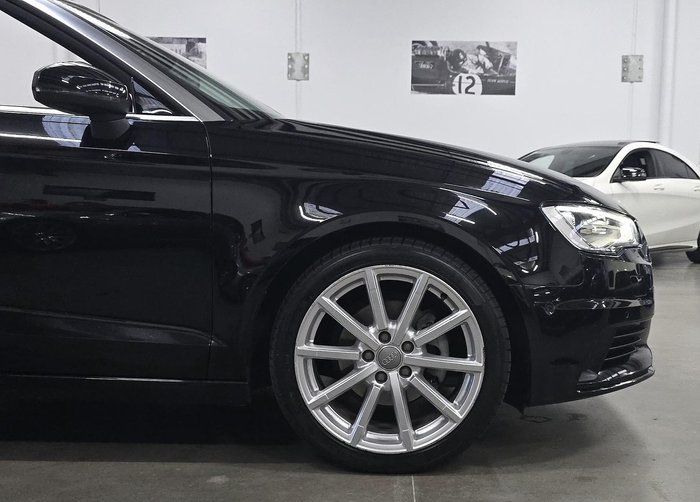 2014 Audi A3 Ambition 8V MY15 Brilliant Black