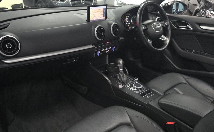 2014 Audi A3 Ambition 8V MY15 Brilliant Black
