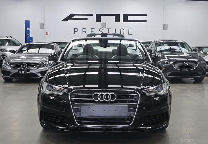 2014 Audi A3 Ambition 8V MY15 Brilliant Black